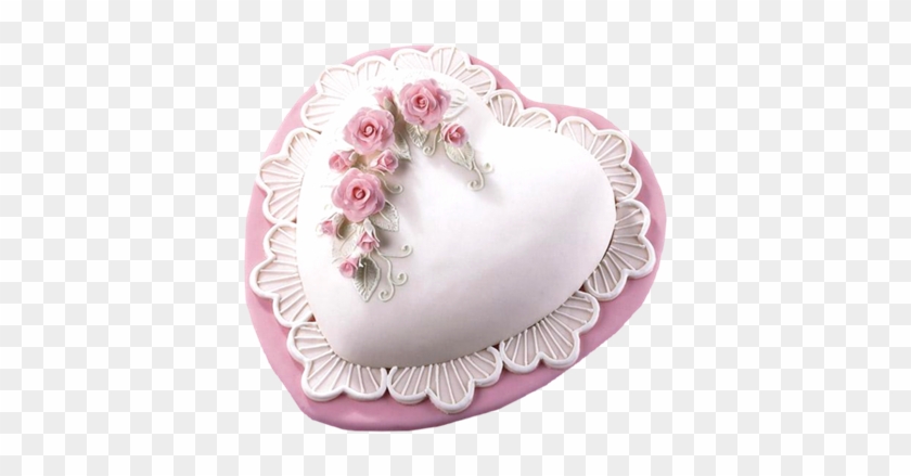 Partager - - Heart Cake In Fondant #606980
