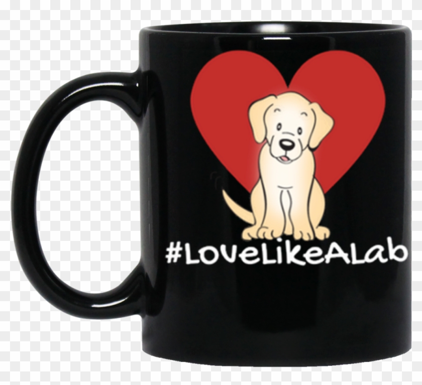 Yellow Labrador Retriever T-shirts And Mugs - My Husband Mug #607313