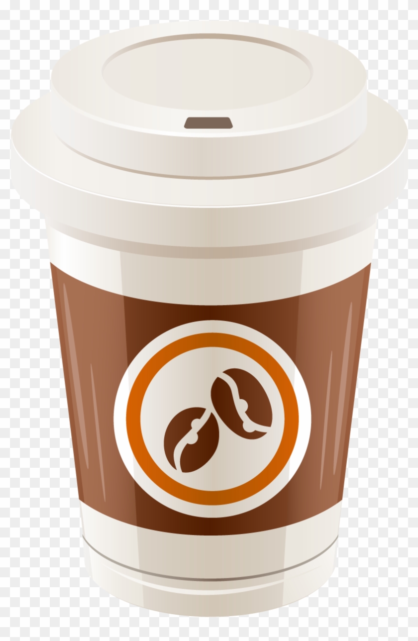 Coffee Clipart Vector Png - Cup Of Coffee Vector Png #607417