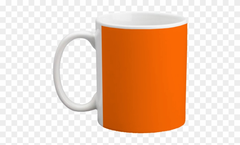 Custom Coffee Mug- Orange Backgrounds - Coffee Cup #607450