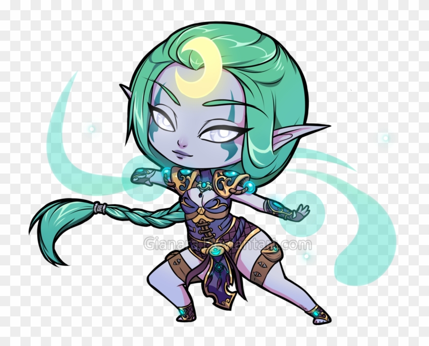 Faelyssa By Gianara - Blood Elf Monk Chibi #607869