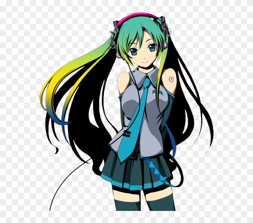 Hatsune Miku 1 - Miku Transparent #607892