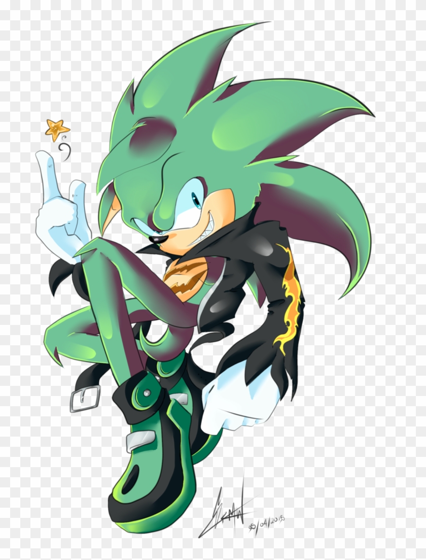 Scourgeby Sonadowroxmyworld - Scourge The Hedgehog #608010