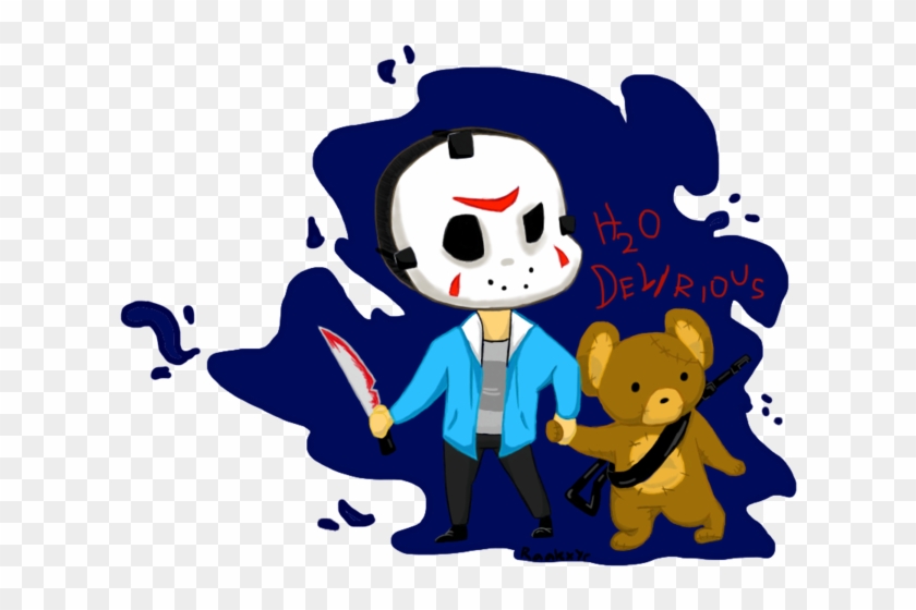 Delirious And His Teddy Bear By Raakxhyrshapeshifter - H2o Delirious With Teddy Bear #608025