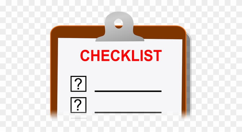 Checklist Edufesto - Checklist Clip Art #608169