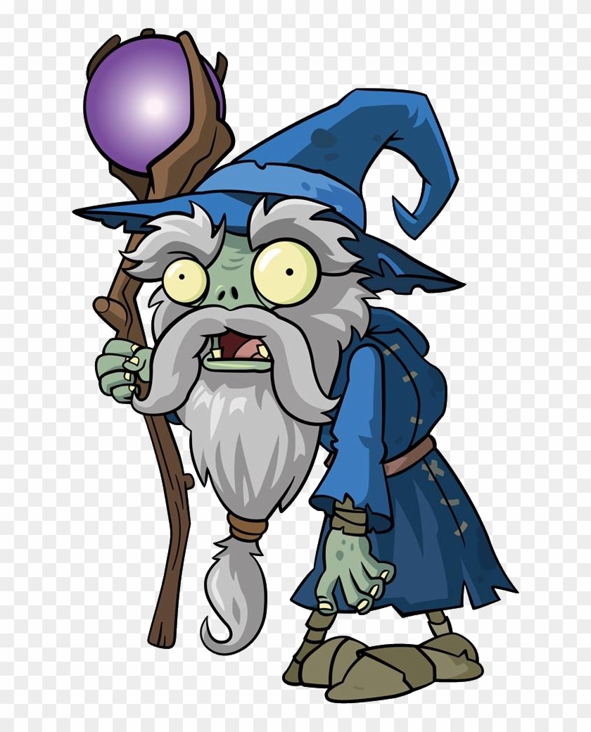 Wizard Zombie - Plant Vs Zombies 2 Zombies #608241