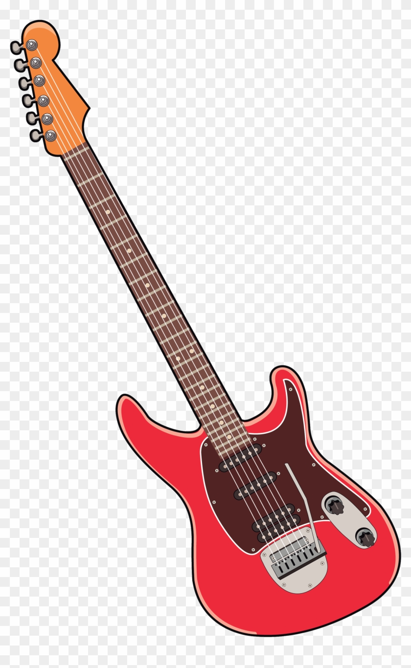 Instrument Clip Art - Electric Guitar #608393