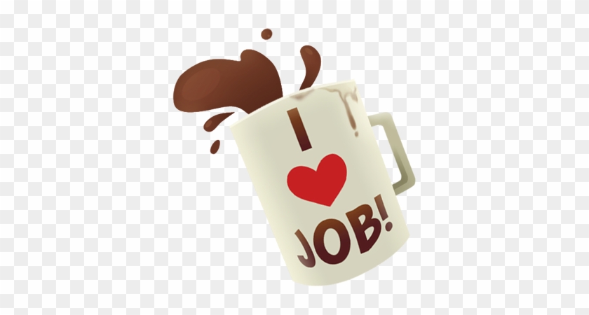 I Heart Job Coffee Mug - Job Simulator I Love Job #608525