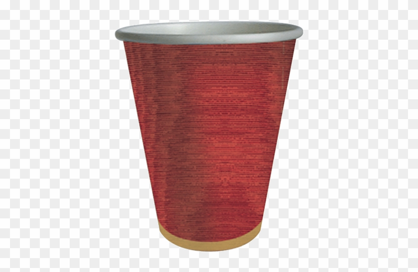 Red Moiré Paper Cups - Ceramic #608552