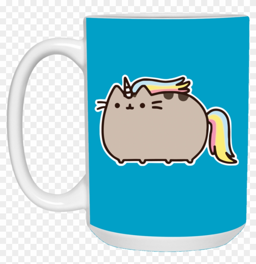 Pusheen Cat Unicorn Mug Gift - Pusheen Pusheenicorn Greeting Card #608571