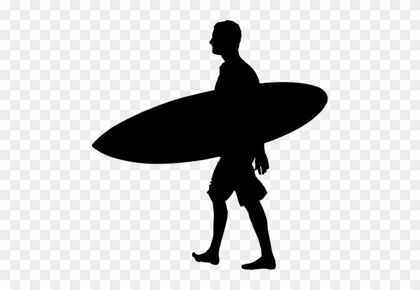 Tightrope Walker Silhouette - Surfer Clipart #608565