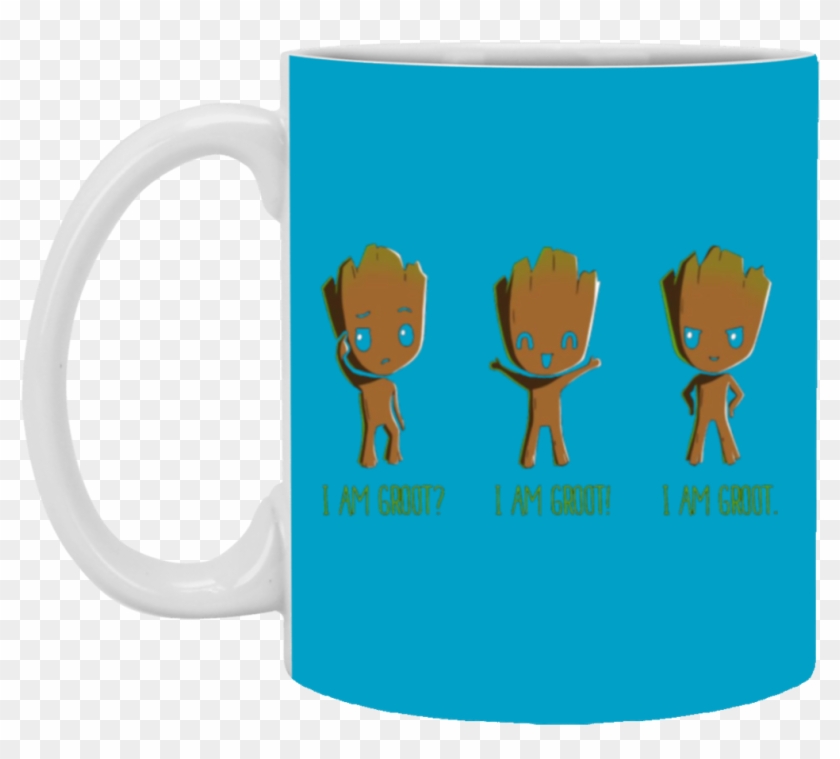 Marvel Guardians Of The Galaxy I Am Groot Mug Gift - Cartoon #608604