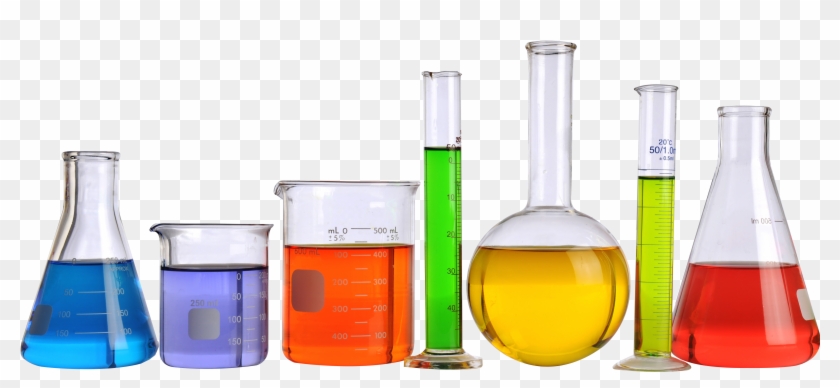 Chemistry Glassware - Wallmonkeys Wall Decals Wallmonkeys Laboratory Glassware #608637