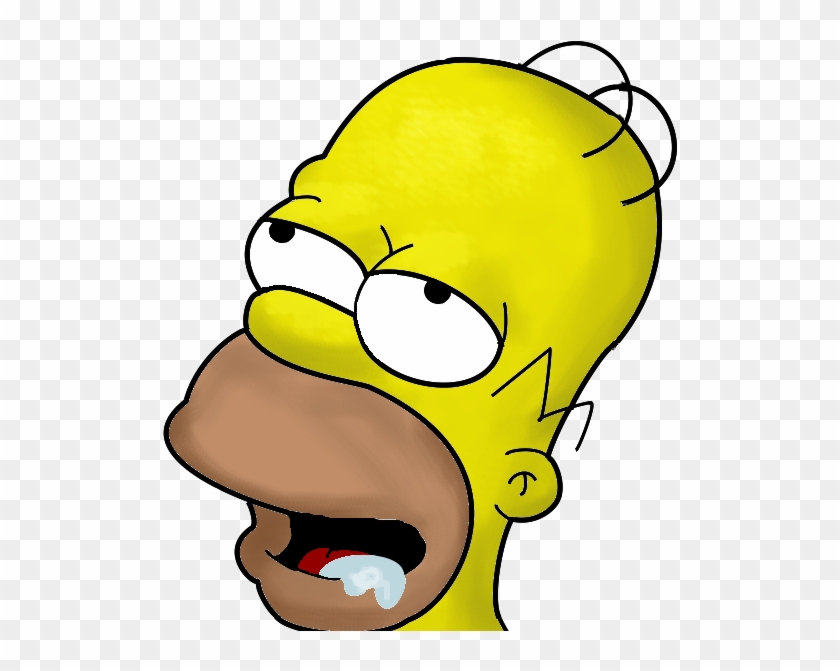 Homer Simpson Render By Rentaman - Homer Simpson Face Transparent #608643