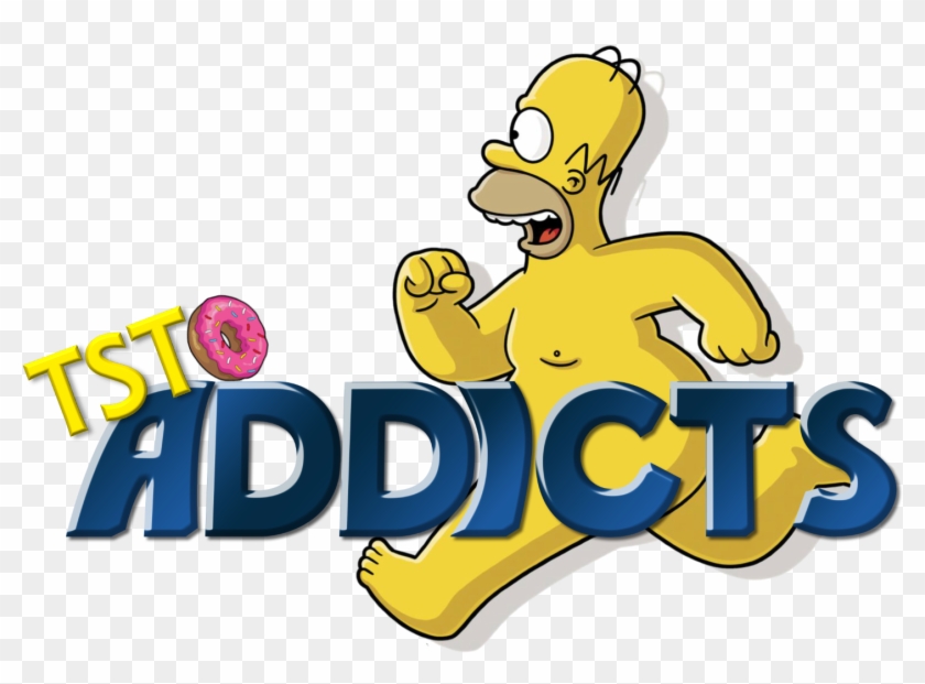 Naked Homer Running - Homer Simpson #608667