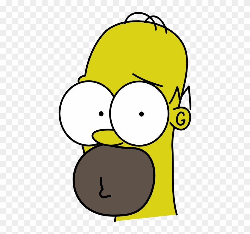 Homer Simpson Attempted Vector By Thetoongamer - Cartoon #608700