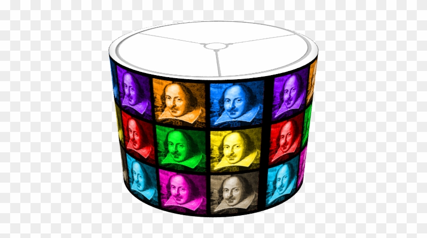 Pop Art Shakespeare Lampshade - William Shakespeare #608712