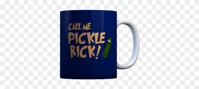 Improve Your Iq By Taking A Sip From This Pickle Rick - Coffee Cup #608713