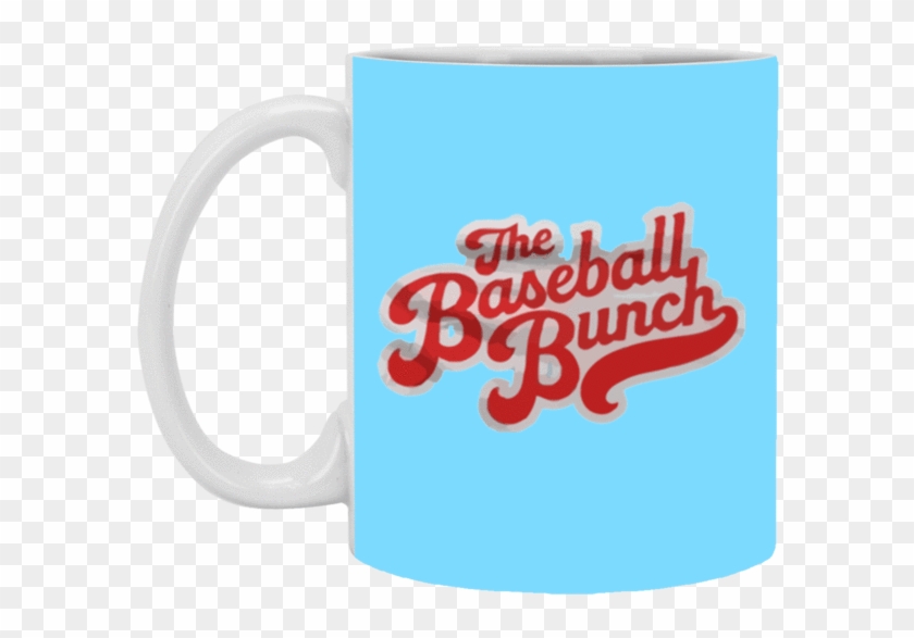 Cyber Special The Baseball Bunch White Mug - Major League Baseball Logo #608754