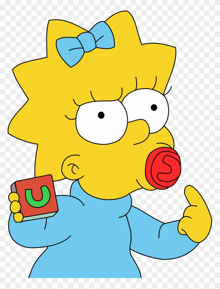 Maggie Simpson Png #608899