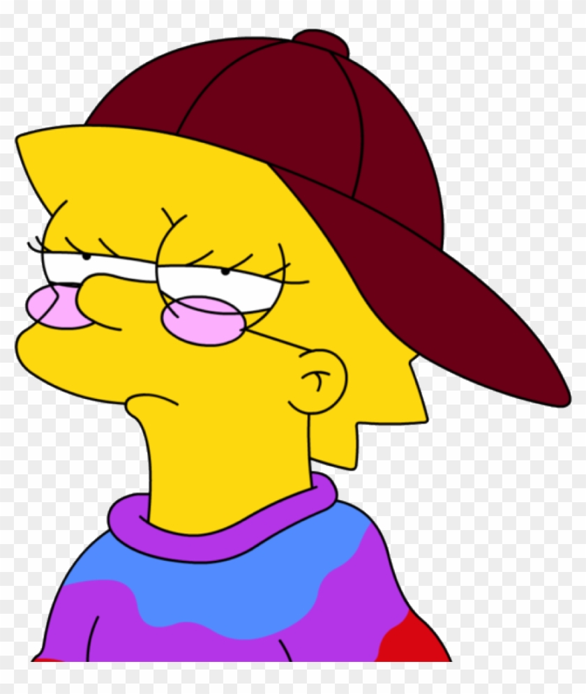 Lisa Simpson The Simpsons - Don T Care Cartoon #608936