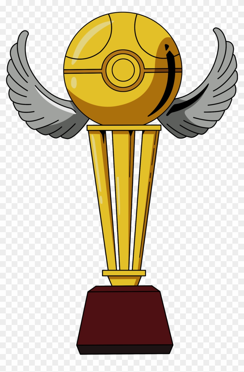 Pokémon Orange League Trophy - Pokemon Trophy Png #608951