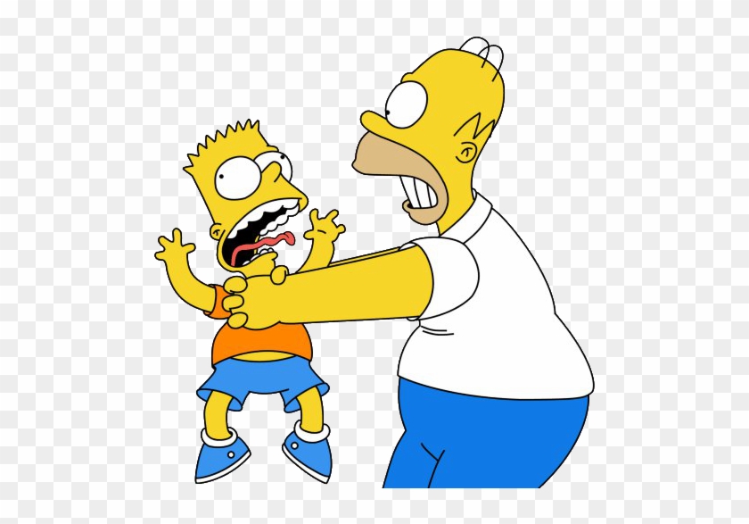 Homer Bart Simpson - Homer Simpson And Bart #608954