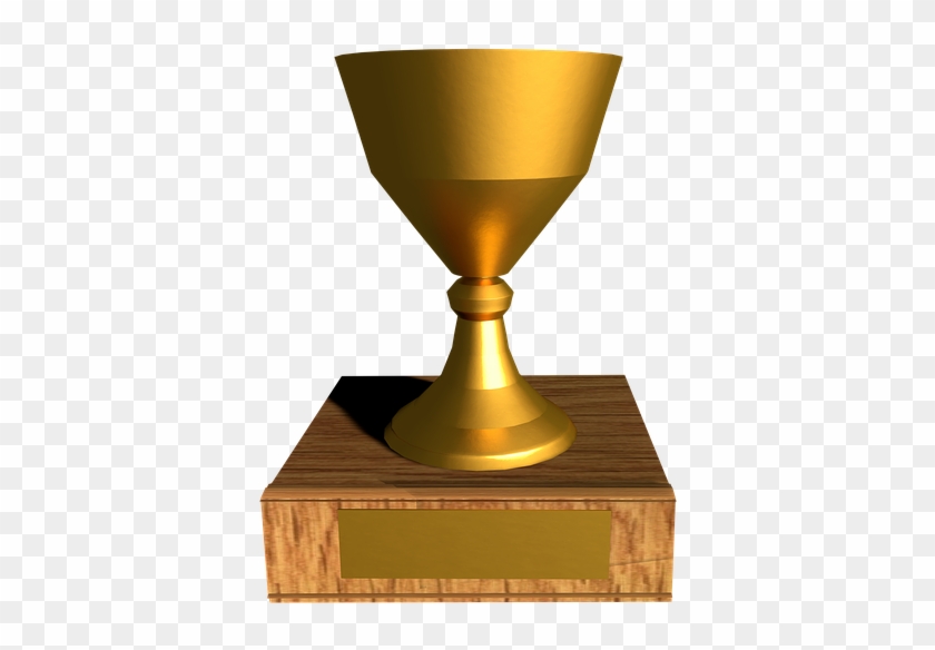 Cartoon Trophy 23, Buy Clip Art - Blank Participation Trophy #609004