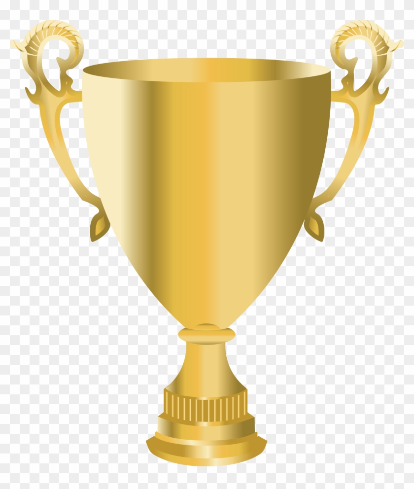 Gold Cup Trophy - Transparent Background Trophy Transparent #609027