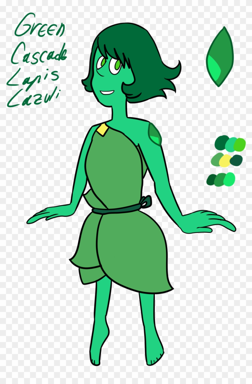 Oc Auction]green Cascade Lapis Lazuli By Vikaschoolrouge - Lapis Lazuli #609034