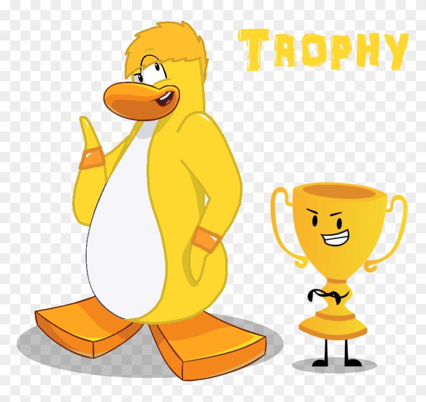 Club Penguin - - Trophy - Penguin Version By Cadenfeather - Club Penguin Entertainment Inc #609098