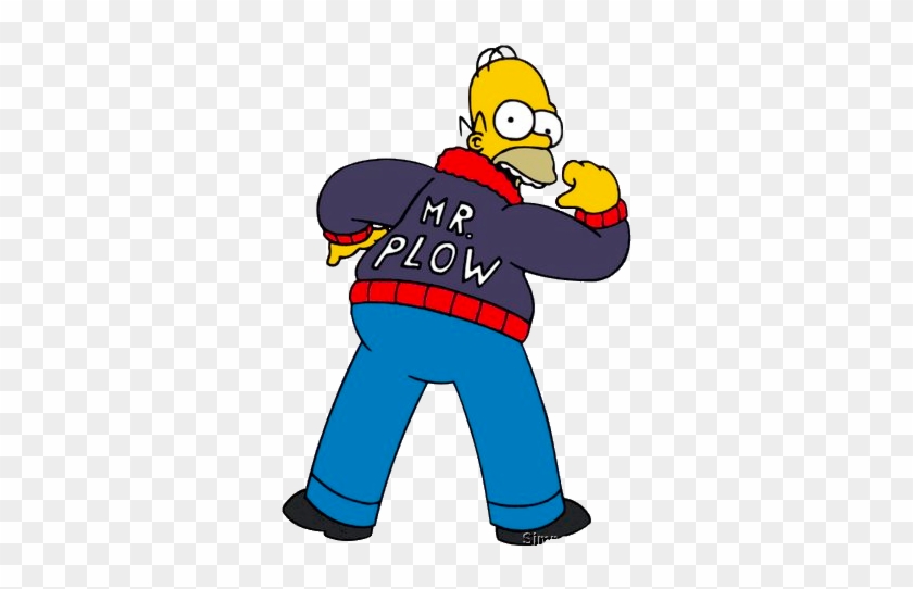 Homer Simpson - Homer Simpson Plow King #609156