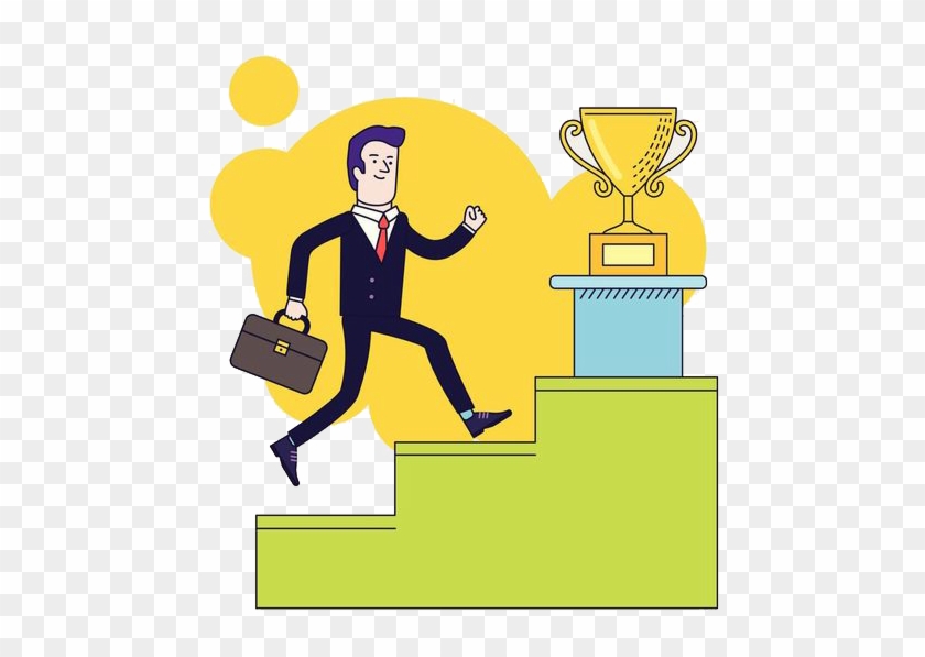 Stairs Businessperson Stair Climbing - Stairs Businessperson Stair Climbing #609168