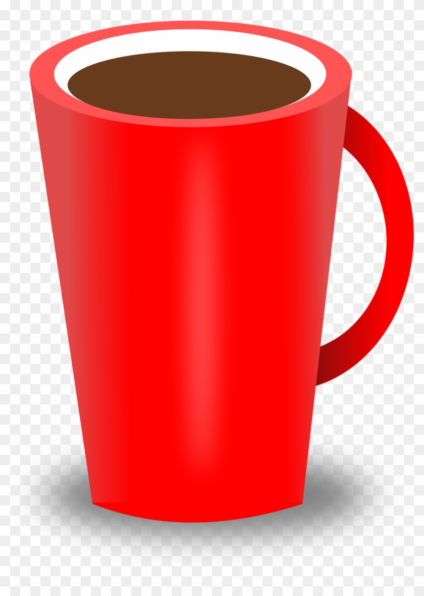 Tea Cup Clipart 16, - Red Coffee Cup Png #609234