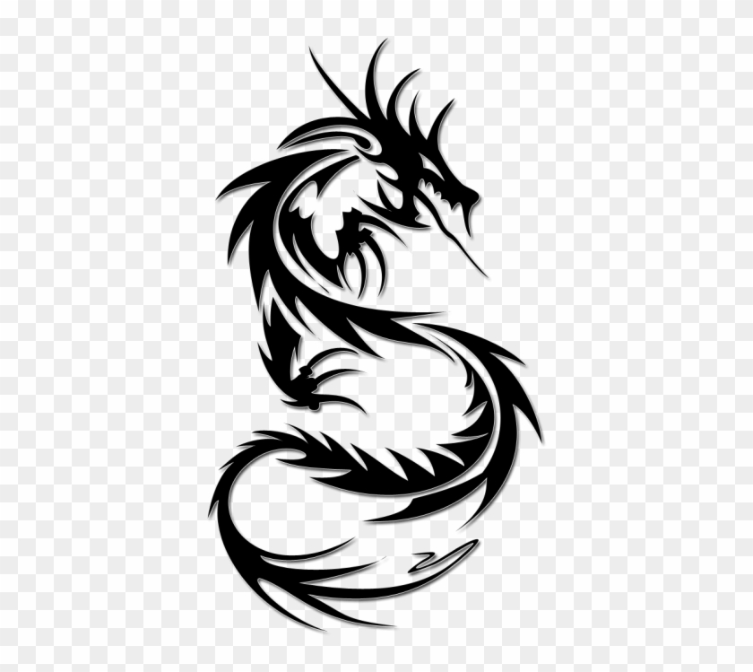 Tattoo Dragon Png Images Png Images - Simple Dragon Tattoos Designs #609265