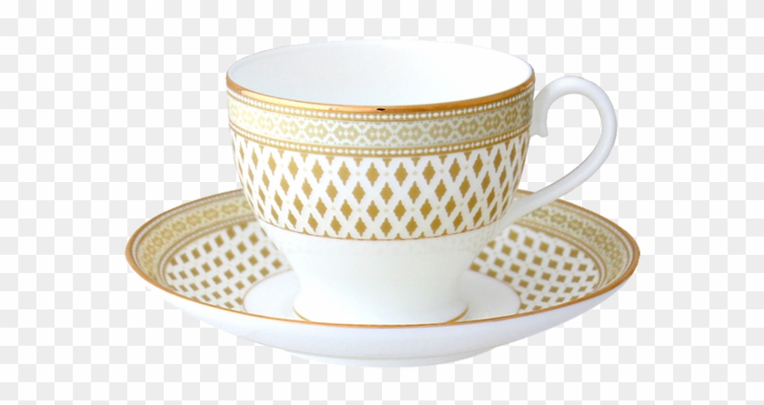 Granada Gold Teacup - Nikko Granada Platinum Teacup, 7.5 Oz. #609324