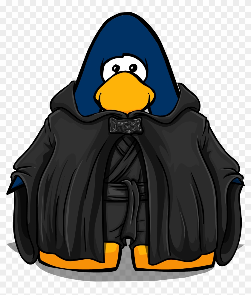 Emperor Palpatine Cloak Pc - Club Penguin Black Belt #609414