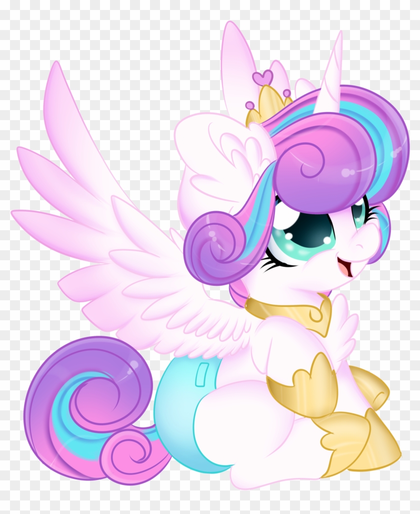 Princess Flurry Heart By Silent Shadow Wolf - Fluffy Heart Pony #609533