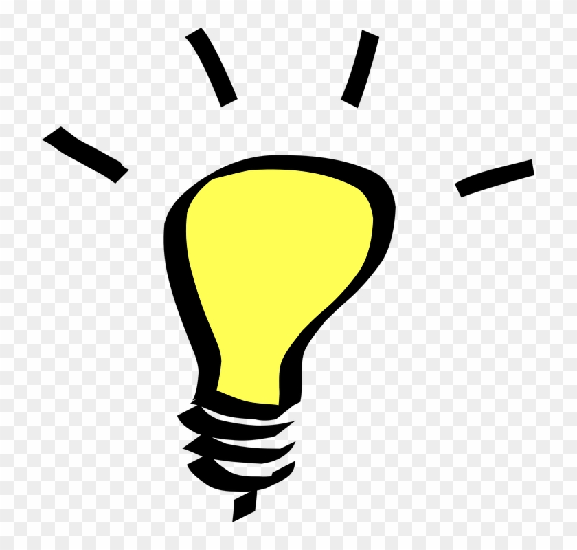 Electricity Clipart Lamp - Light Bulb Png #609540