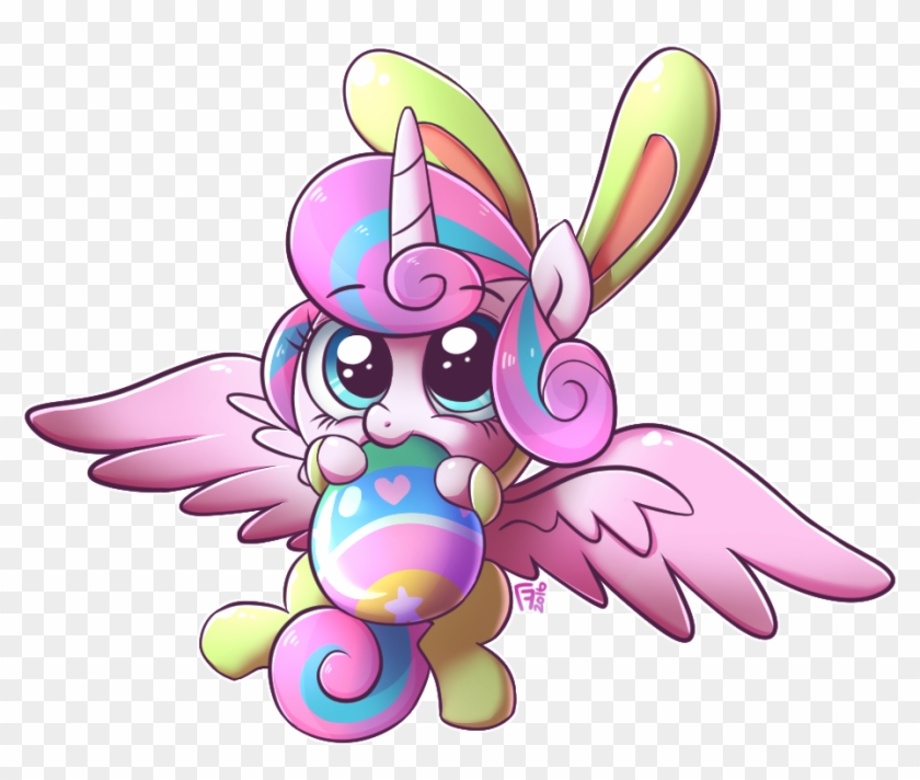 [my Little Pony] Happy Easter Flurry Heart By Frank-seven - My Little Pony Easter #609621