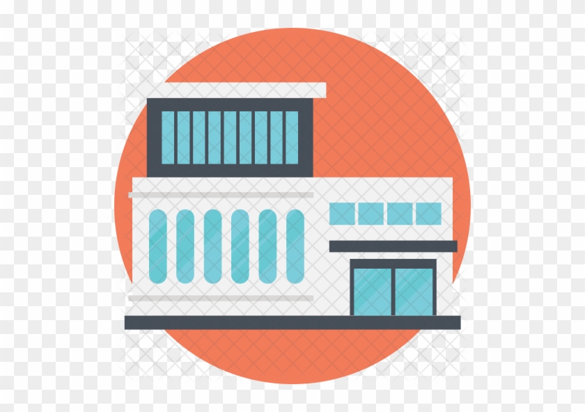 Shopping Mall Icon - Shopping Mall #609637