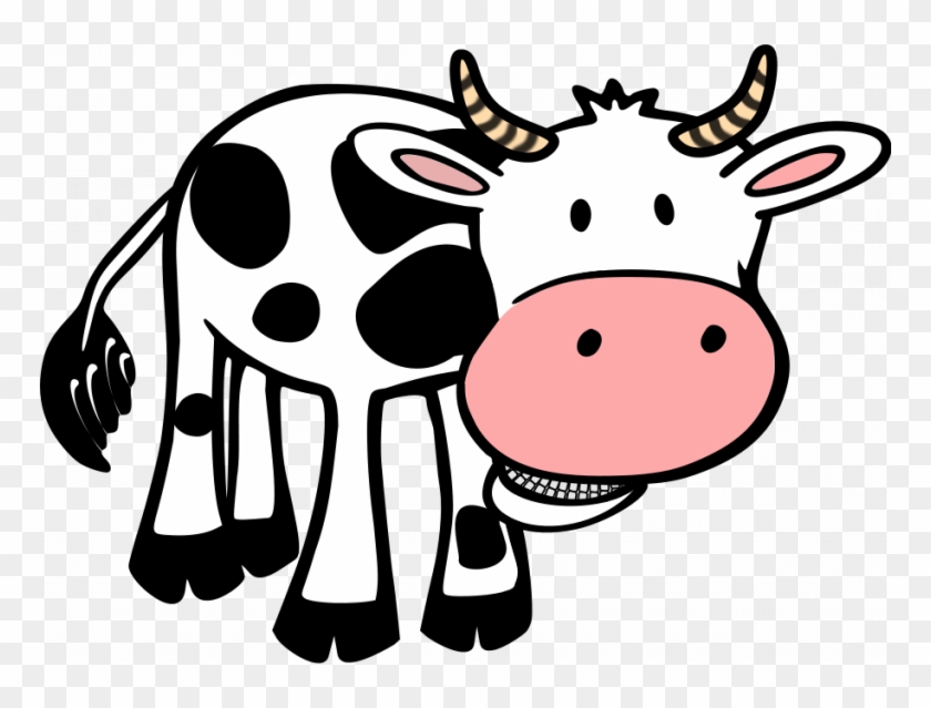 Cow Images Clipart Cow Clipart Clipart Clipart Panda - Clean / Dirty (cow Black & White) 2.25" Magnet #609698