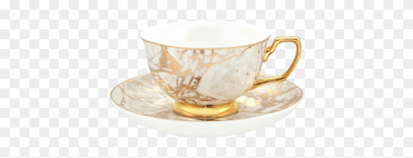 Cristina Re Teacup White Celestite New Bone China = - Teacup #609728