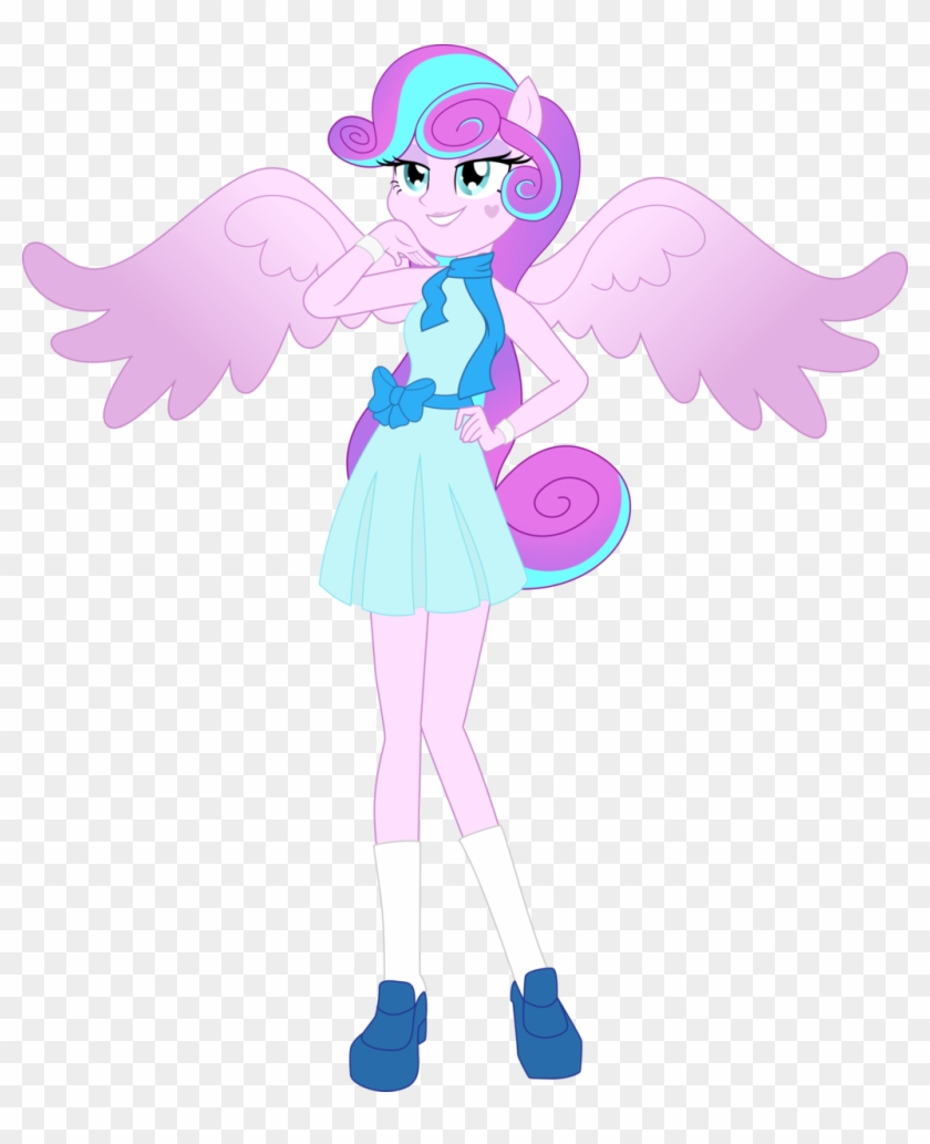 Flurry Heart The Equestria Girl By Theshadowstone Flurry - Flurry Heart Equestria Girls #609736