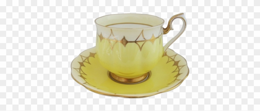 Early Royal Albert Art Deco Styled Tea Cup And Saucer - Saucer #609857