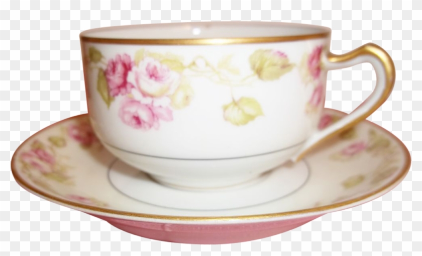 Vintage Haviland Limoges Tea Cup & Saucer - Saucer #609912