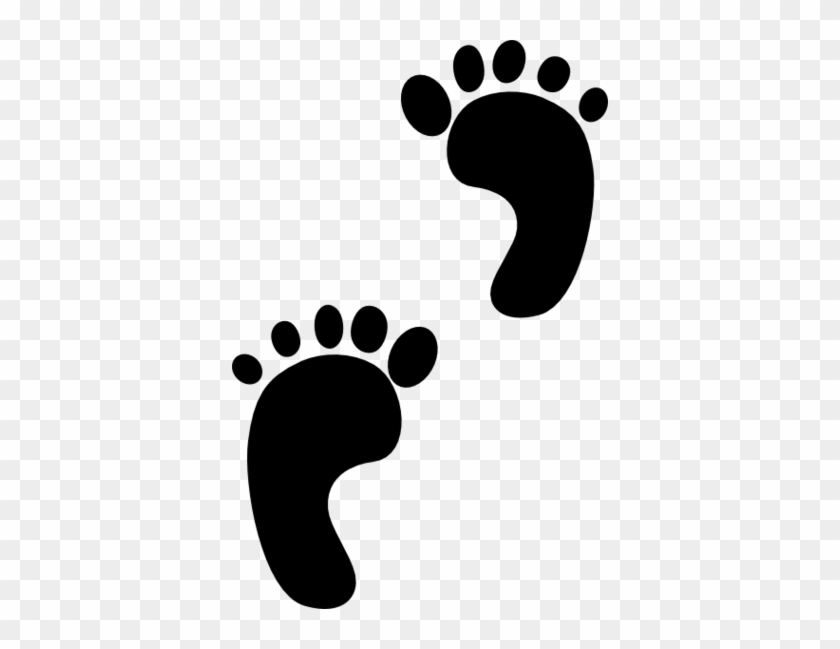 Footprint 20clipart - Foot Print Clip Art #609933