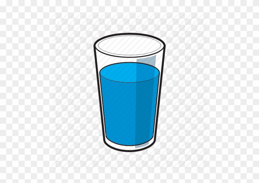 Glass Of Water Icons - Glass Of Water Icon #610049