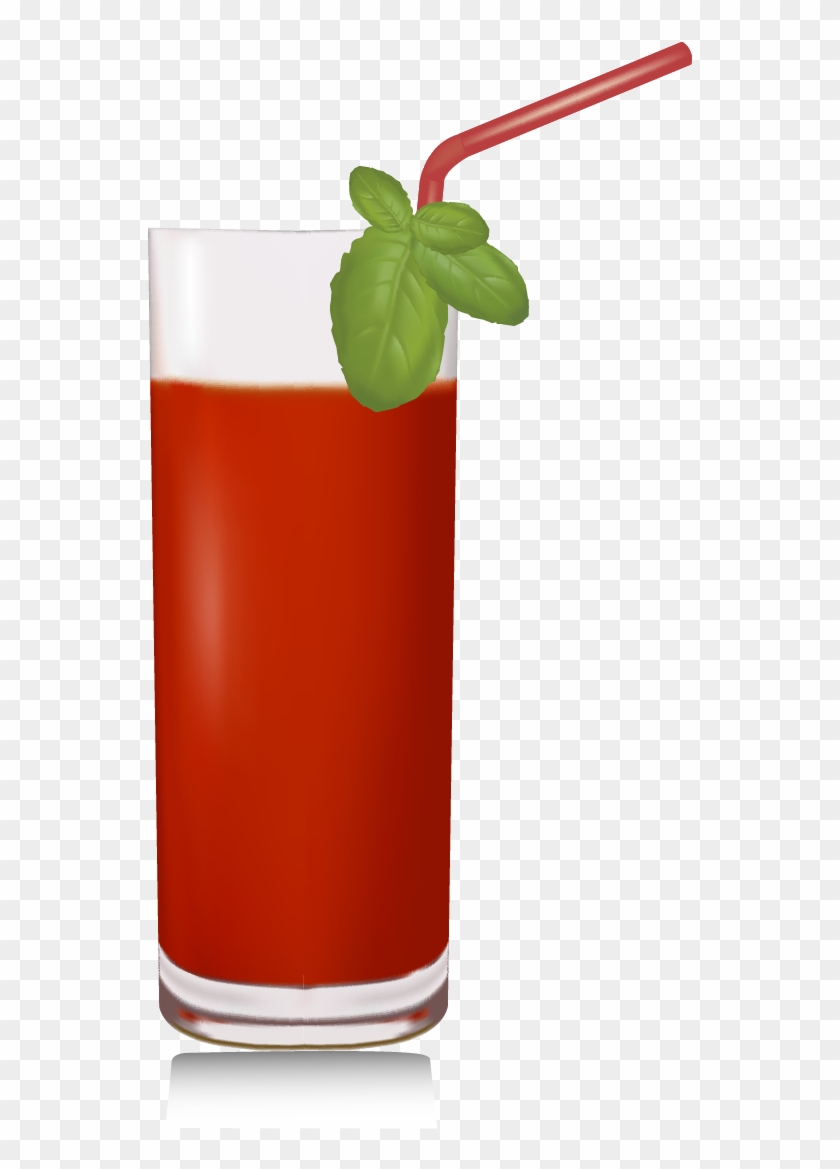 Bloody Mary Cocktail Mimosa Tomato Juice Martini - Copo De Suco Vermelho Png #610084