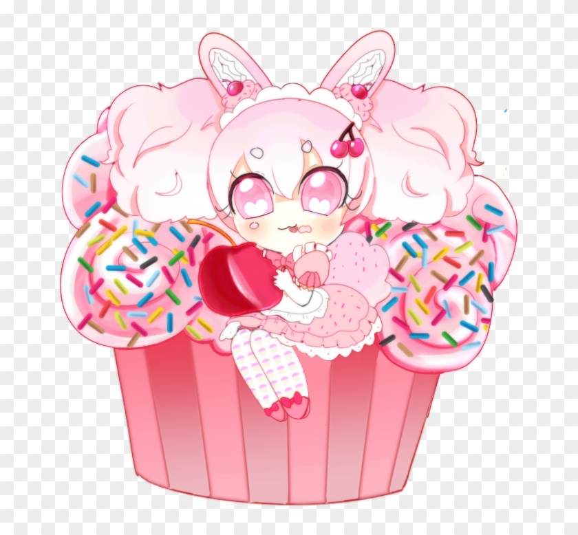 Ce- Pink Cupcake By Bipinkbunny - Cupcake #610085